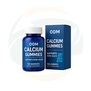 Complément alimentaire en gommes au calcium pour adultes, marque privée OEM, soutient l'amélioration de la densité osseuse, gommes au complexe de calcium, vitamines, énergie - Product Image 3