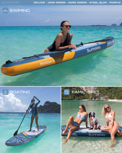 ลดราคาพิเศษจากโรงงานโดยตรง กระดานโต้คลื่นขนาด 11'*34''*6'' รับผลิตตามแบบ (OEM) ขายส่ง กระดานยืนพายแบบเป่าลม รุ่น SH08/1 Infl - Product Image 6