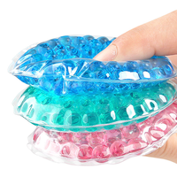 Compresas de Gel Frío/Calor Reutilizables con Perlas de Agua Redondas de Diseño Personalizado, para Alivio del Dolor