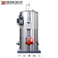 Generador de Vapor Industrial Vertical, de Gasolina Ligera, GLP o Gas, Caldera de Vapor Industrial Pequeña