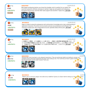 Full Automatic Large Tyre <strong>Shredding</strong> Machine Industrial <strong>Rubber</strong> Crusher for Used Tyre Recycling Plant - Product Image 4