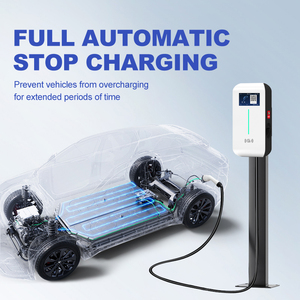 เครื่องชาร์จรถยนต์ไฟฟ้าสำหรับที่อยู่อาศัย 7kW รุ่นใหม่ แบบที่ 2 โหมด 3 พร้อมระบบตั้งเวลาชาร์จที่บ้าน ควบคุมผ่านแอปอัจฉริยะ ตรวจสอบด้วย RFID ติดตั้งง่าย ดีไซน์สวยงาม สีดำ 32A - Product Image 2