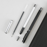 Kit de suministros de oficina con bolígrafos de gel metálicos, notas adhesivas y cuaderno con logotipo personalizado