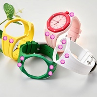Nouveau bracelet de montre en silicone liquide pour Ap&Swatch Royal POP 2 en 1, étui et bracelet, bracelet de montre sport de luxe réglable