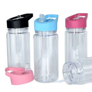 Gobelet en plastique personnalisé de 10 oz pour enfants avec trou pré-percé, paille, emballage en boîte blanche, tasse à boire directe type globe de neige - Product Image 2