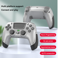 Manette de jeu sans fil programmable à effet Hall linéaire P06 pour PS4 Switch Android IOS PC