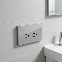 Multiprise connectée Matter 2 prises 240V, certifiée SAA, compatible Siri, pour maison intelligente australienne