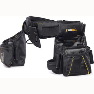 Échantillon gratuit de sac à outils avec ceinture, ceinture utilitaire pour de nombreuses utilisations, ceinture à outils polyvalente pour électriciens, charpentiers - Product Image 1