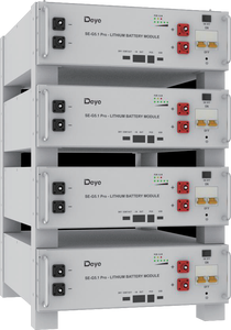 热卖Deye SE-G5.1 Pro-B低压锂电池LiFePO4 51.2v 100Ah家用可堆叠锂电池 - Product Image 3