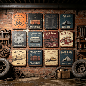 Xinhangchen - Letrero Metálico Personalizado Contemporáneo, Panel Decorativo para Colgar en el Bar, Decoración Divertida para Ramadán, Póster Metálico <span class=keywords><strong>de</strong></span> 20*20cm - Product Image 1
