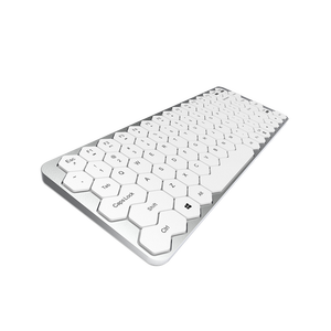 Geezer phong cách 2.4G Bàn phím BT không dây với thiết kế bàn phím lục giác thanh lịch - Product Image 2