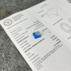 Diamante CVD Suelto Ovalado de 3.02ct, Color F, Claridad VS1, con Certificado IGI, Diamante Cultivado en Laboratorio - Product Image 4