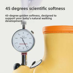 Bottes <span class=keywords><strong>de</strong></span> <span class=keywords><strong>pluie</strong></span> imperméables mi-mollet unisexes pour enfants, motif dessin animé mignon, tige en EVA, pour élèves du primaire et bébés - Product Image 5