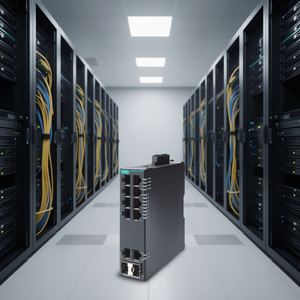 Switch Gestionado Gigabit Moxa SDS-3010-2GTXSFP-T, Switch Empresarial Industrial Ethernet de 8 Puertos - Product Image 3