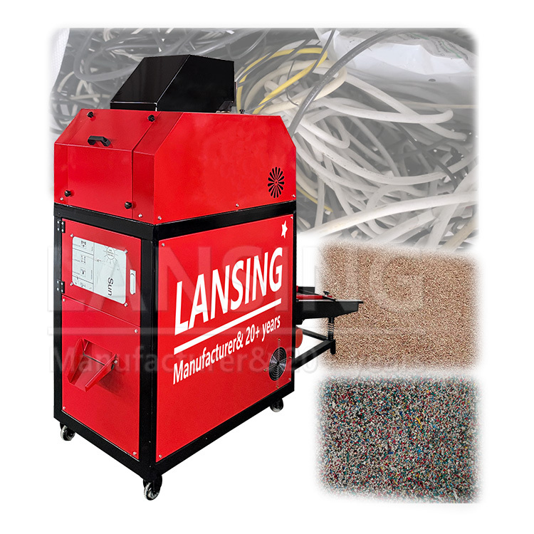 Small 30 40Kg h Copper Granulator