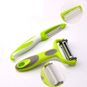 New Arrival <b>Vegetable</b> Peeler with Non-slip Handle 3 in 1 Peeler <b>for</b> Fruit Veggie Carrot - Product Image 2