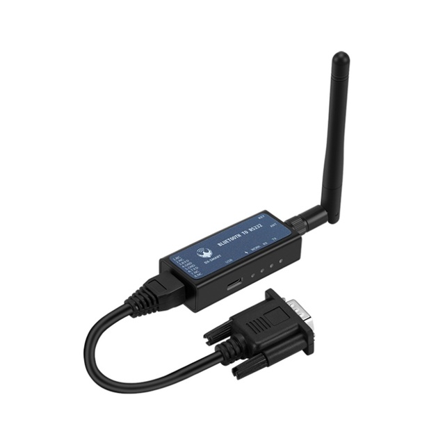 CP26 RS232 to Bluetooth Serial Adapter Wireless Bluetooth Module to RS232 Converter Change Wired Device to Wireless for Device