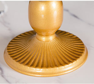 Assiettes à dessert élégantes LANJO en fer détachables avec perles de cristal pour mini-gâteaux, fruits, bonbons – Présentoir pour mariages et fêtes d'anniversaire - Product Image 6