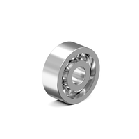 Roulement ouvert miniature 684, jeu C3, en acier, pour rotors de pompe à air de mini aquarium, arbres de perceuse à colonne DIY, MR104ZZ 694ZZ