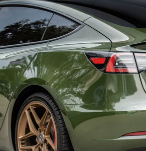 Moben Colored TPU PPF 1.52*3m/Roll High Gloss <span class=keywords><strong>Combat</strong></span> Green Nano Coated <span class=keywords><strong>Film</strong></span> de protection anti-rayures facile à installer pour carrosserie de voiture PPF - Product Image 2