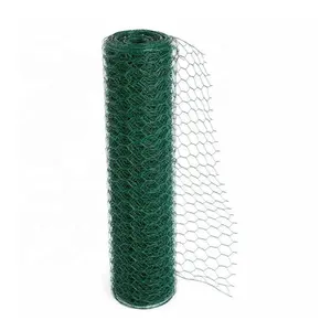 Pvc Coated Chicken Coop 1x1 Hexagonal Wire Mesh Chicken Mesh Netting For Rabbit and Chicken