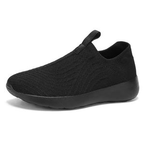 Zapatillas Deportivas Ligeras de Punto Elástico, Calzado Multiusos para Tenis, Caminar y Correr, Antideslizantes, con Suela Gruesa Blanca, Casuales para Exteriores - Product Image 3
