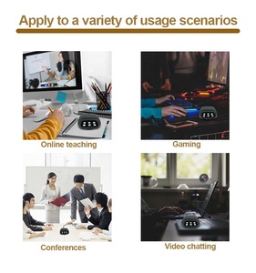 MY <span class=keywords><strong>Mic</strong></span> RCU03 Micro Thu Âm USB BT 360 Độ Hội Nghị Để Bàn Micro Không Dây Loa Không Dây Cho Cuộc Họp Thu Phóng Trực Tuyến - Product Image 5