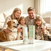 Baume pour pattes d'animaux pour chiens et chats, hydratant, apaisant, protection quotidienne des pattes, naturel, OEM, ODM, étiquette privée