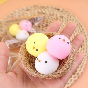 Jouets Squishy Kawaii en forme de petit poussin, balles anti-stress pour enfants, cadeaux de fête, jouets anti-stress pour anniversaire - Product Image 5