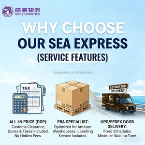 Expédition maritime DDP vers les États-Unis, <span class=keywords><strong>livraison</strong></span> porte à porte <span class=keywords><strong>UPS</strong></span> pour marchandises générales - Product Image 2