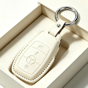 Housse de porte-clé<span class=keywords><strong>s</strong></span> en cuir, accessoires pour Mercedes-Benz GLA/GLE/GLB/GLS/GLC/CLA/CLS/C300 /E/<span class=keywords><strong>S</strong></span>/G Class, résistante aux rayures - Product Image 1