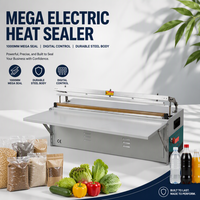Machine de scellage thermique à bande continue électrique Xicang XC-1000, automatique, pour film 1010 mm, scellage sous vide pour aliments, boissons, produits chimiques