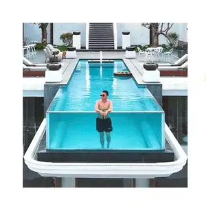 plastic pmma acrylic swimming pool window