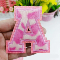 Patch brodé personnalisé en chenille grecque pour l'automne, lettres de sororité, alphabet brodé, thermocollant pour vêtements, vente en gros