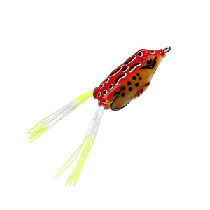 Esca di simulazione rana in PVC Bass artificiale con esca morbida <span class=keywords><strong>a</strong></span> doppio uncino rivolto verso l'alto fondale del fiume da <span class=keywords><strong>pesca</strong></span> galleggiante 5 g8g13g - Product Image 5