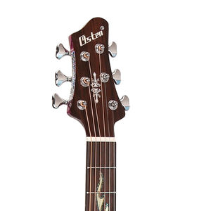 Guitarra acústica de alta calidad de 6 cuerdas de 40 pulgadas, diapasón de palisandro con llama, tapa sólida de abeto <span class=keywords><strong>Sitka</strong></span>, parte posterior/lateral de caoba personalizable - Product Image 5