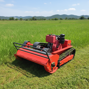 Meilleure tondeuse <span class=keywords><strong>à</strong></span> <span class=keywords><strong>gazon</strong></span> roulante alimentée par <span class=keywords><strong>batterie</strong></span> 4 temps de qualité industrielle Machine de coupe d'herbe télécommandée - Product Image 5