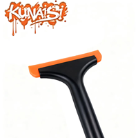 KUNAISI Outil de nettoyage pour voiture en plastique et caoutchouc, raclette à eau pour film PPF et detailing 19x15cm 90g