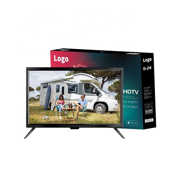 OEM Factory Indoor Outdoor TV 15 17 19 20 215 22 27 24 Inch Portable 12V DC LED & LCD TV