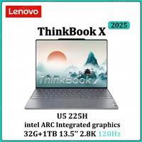 Portátil Lenovo Thinkbook X 2025 con Intel UItra5-225H / UItra9-285H, Pantalla Táctil Opcional de 13.5 Pulgadas y 2.8K, Ideal para Estudiantes y Educación