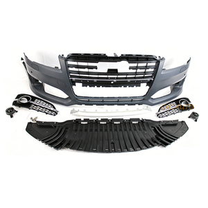 Pour Audi <span class=keywords><strong>A8</strong></span> D45 4N 4H D4 LCI 2015 2016 2017 2018 2019+ Kit carrosserie style S8 <span class=keywords><strong>Sline</strong></span> Pare-chocs avant - Product Image 2