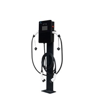 Stations de recharge pour voitures électriques aux normes européennes 7kw 14kw 22kw Station de recharge de type 2 à type 2 Voitures électriques