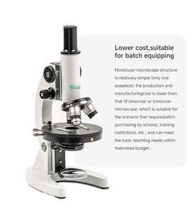 WISDOM MSC-W-L01M顕微鏡45X教える基本的な単眼顕微鏡 - Product Image 6