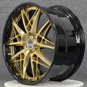 GRAYFOX - Juego de 2 Ruedas Personalizadas de Aleación de Aluminio Forjado de 18-20 Pulgadas, 5x112, Cóncavas y Profundas, 5X114.3, para Benz, BMW, Porsche, <span class=keywords><strong>Lamborghini</strong></span> - Product Image 1