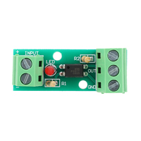Módulo de Aislamiento Optoacoplador de 1 Canal/Aislador Optoelectrónico/Optoacoplador EL817, Entrada 3-5V/12V/24V