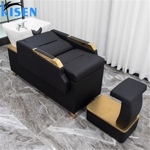 Kisen Fauteuil de lavage de cheveux et de massage du dos le mieux noté, lit de shampoing avec bac et évier, liquidation - Product Image 1