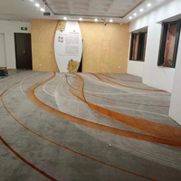 Tapis Axminster Tapis en laine résistant au feu à usage commercial, tapis de salle de banquet Axmister résistant au feu pour hôtel 5 étoiles
