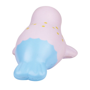 Pu Foam Cartoon Seal <b>Squishy</b> Toy 2 To 4 Years Unisex Fidget Toy - Product Image 5