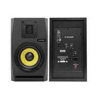 N-Audio G5 Studio Professionnel Moniteurs de Studio Actifs 5 Pouces pour Enregistrement Audio et Vidéo — Meilleure Qualité Sonore pour votre Pièce