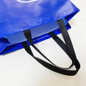 Bolsa Ecobag promocional personalizada de fábrica, bolsa laminada no tejida, bolsa de mano no tejida reutilizable, Bolsas de compras minoristas recicladas - Product Image 5